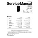 Panasonic SB-T100PP, SB-T200PP Service Manual