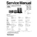 sb-tf50egu service manual