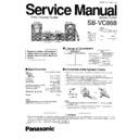 sb-vc868gk service manual