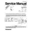 sb-w210p simplified service manual