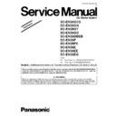 Panasonic SC-EN35GCS, SC-EN35GN, SC-EN35GT, SC-EN35GD, SC-EN35DBEB, SC-EN35P, SC-EN35PC, SC-EN35E, SC-EN35EE, SC-EN35EG Service Manual / Supplement