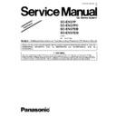 sc-en37p, sc-en37pc, sc-en37eb, sc-en37eg service manual / supplement