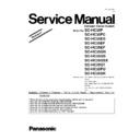 Panasonic SC-HC35P, SC-HC35PC, SC-HC35EG, SC-HC35EF, SC-HC35EP, SC-HC35GN, SC-HC35GS, SC-HC35GSX, SC-HC35GT, SC-HC35PU, SC-HC35GK Service Manual / Supplement
