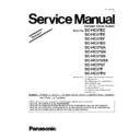 Panasonic SC-HC37EC, SC-HC37EE, SC-HC37EF, SC-HC37EG, SC-HC37GK, SC-HC37GN, SC-HC37GS, SC-HC37GSX, SC-HC37GT, SC-HC37P, SC-HC37PU Service Manual / Supplement
