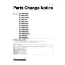 Panasonic SC-NA10EB, SC-NA10EG, SC-NA10GN, SC-NA10P, SC-NA10PC, SC-NA30EB, SC-NA30EE, SC-NA30EG, SC-NA30GN, SC-NA30GS, SC-NA30GSX, SC-NA30P, SC-NA30PC Service Manual / Parts change notice
