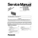 Panasonic SC-NA30EE, SC-NA30GS, SC-NA30GSX Simplified Service Manual