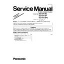 Panasonic SC-NT10E, SC-NT10P, SC-NT10PC (serv.man4) Service Manual / Supplement