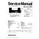 Panasonic SE-CA1060K Service Manual