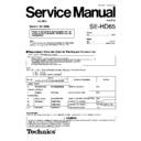 se-hd65eeb service manual