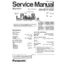 Panasonic SH-EH1000GK Service Manual