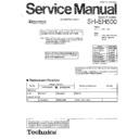 Panasonic SH-EH500 (serv.man2) Service Manual / Supplement