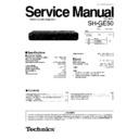 Panasonic SH-GE50EEBEG Service Manual