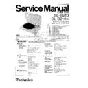 Panasonic SL-B210, SL-B210K Service Manual