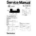 Panasonic SL-CH515EGC Service Manual
