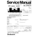 Panasonic SL-CH570E Service Manual