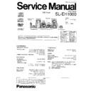 sl-eh1000gk service manual
