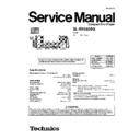 Panasonic SL-EH590EG Service Manual