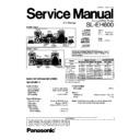 Panasonic SL-EH600GK Service Manual