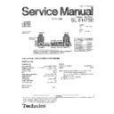 Panasonic SL-EH750 Service Manual