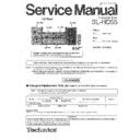 Panasonic SL-HD55PP Service Manual