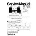 Panasonic SL-HD70EP Service Manual