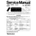 sl-mc300p service manual / changes
