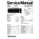 Panasonic SL-MC400E Service Manual