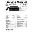 Panasonic SL-MC400P, SL-MC400PC Service Manual