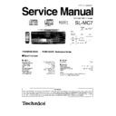 Panasonic SL-MC7 Service Manual