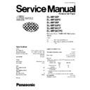 Panasonic SL-MP30P, SL-MP30PC, SL-MP35P, SL-MP35PC, SL-MP36CP, SL-MP36CPC Service Manual