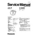 sl-mp80eb, sl-mp80eg service manual