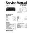 Panasonic SL-PD687P, SL-PD687PC Service Manual