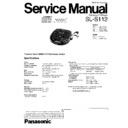 sl-s112e service manual