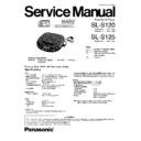 Panasonic SL-S120, SL-S125 Service Manual