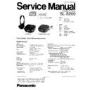 Panasonic SL-S200 Service Manual
