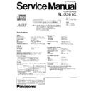 Panasonic SL-S201CP, SL-S201CPC Service Manual