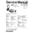 Panasonic SL-S232CP Service Manual