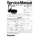 Panasonic SL-S241CPX Service Manual / Changes