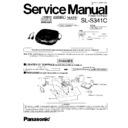 sl-s341cp, sl-s341cpc service manual / changes