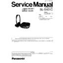 sl-s401cp service manual / changes