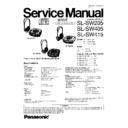 Panasonic SL-SW205P, SL-SW205PC, SL-SW405P, SL-SW405PC, SL-SW415P, SL-SW415PC Service Manual