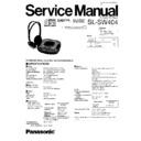 sl-sw404p, sl-sw404pc service manual