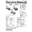 Panasonic SL-SW505P, SL-SW505PC, SL-SW511CPC, SL-SW515P, SL-SW515PC, SL-SW515EB, SL-SW515EG, SL-SW515GC, SL-SW515GN Service Manual
