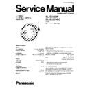 sl-sx320p, sl-sx320pc service manual