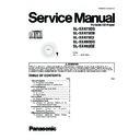 Panasonic SL-SX475EG, SL-SX475EB, SL-SX475E2, SL-SX480EG, SL-SX482EE Service Manual
