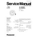 sl-sx480p, sl-sx480pc service manual