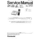 sl-vp35gh service manual / changes