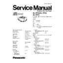 sl-vp48, sl-vp43, sl-vp33 service manual