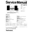 st-hd70e service manual