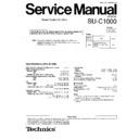 Panasonic SU-C1000GU Service Manual